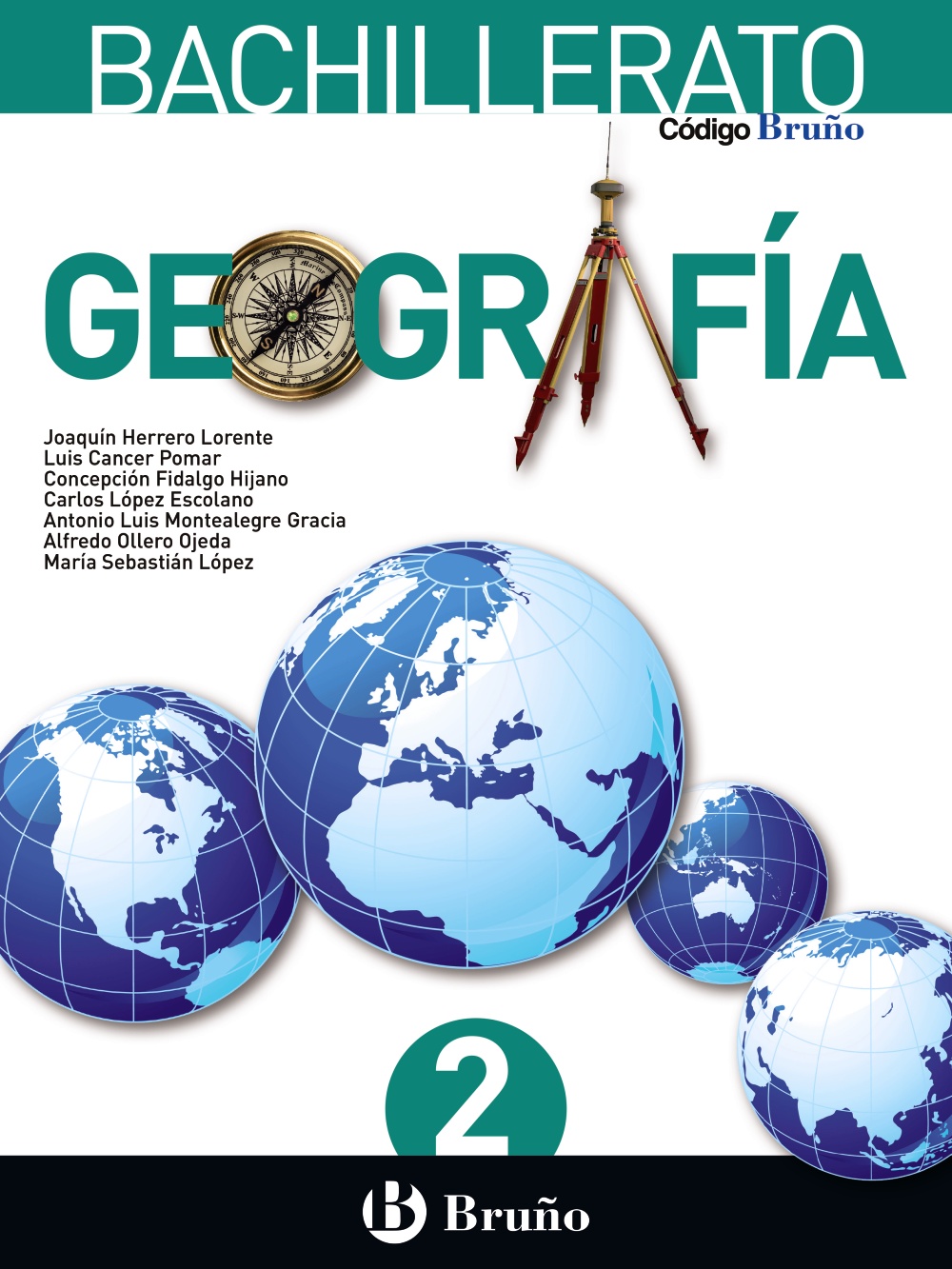 Solucionario Geografia 2 Bachillerato Bruño  PDF Ejercicios Resueltos-pdf