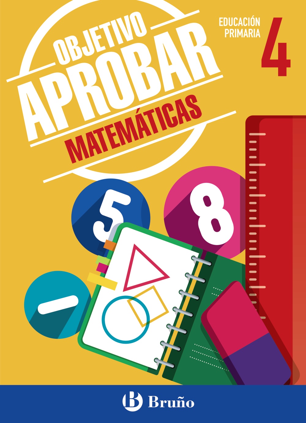 Solucionario Objetivo Aprobar Matematicas 4 Primaria Bruño  PDF Ejercicios Resueltos-pdf